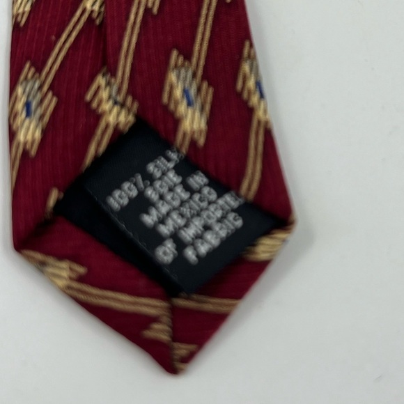 Graham & Lockwood 100% Silk Tie - Picture 4 of 5